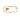 Gold Wave Semi Flush Ceiling Light