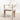 Modern Wood Armed Dining Chair With Removable Cushion Side View
