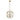 Modern Geometric Orb Iron 4-Light Chandelier