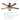 5-Blade Flush Mount Ceiling Fan Light