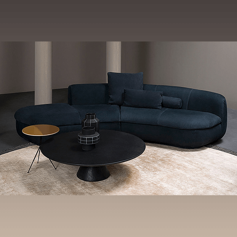 Baxter Sofa: Modern Curved Modular Design – CharmyDecor