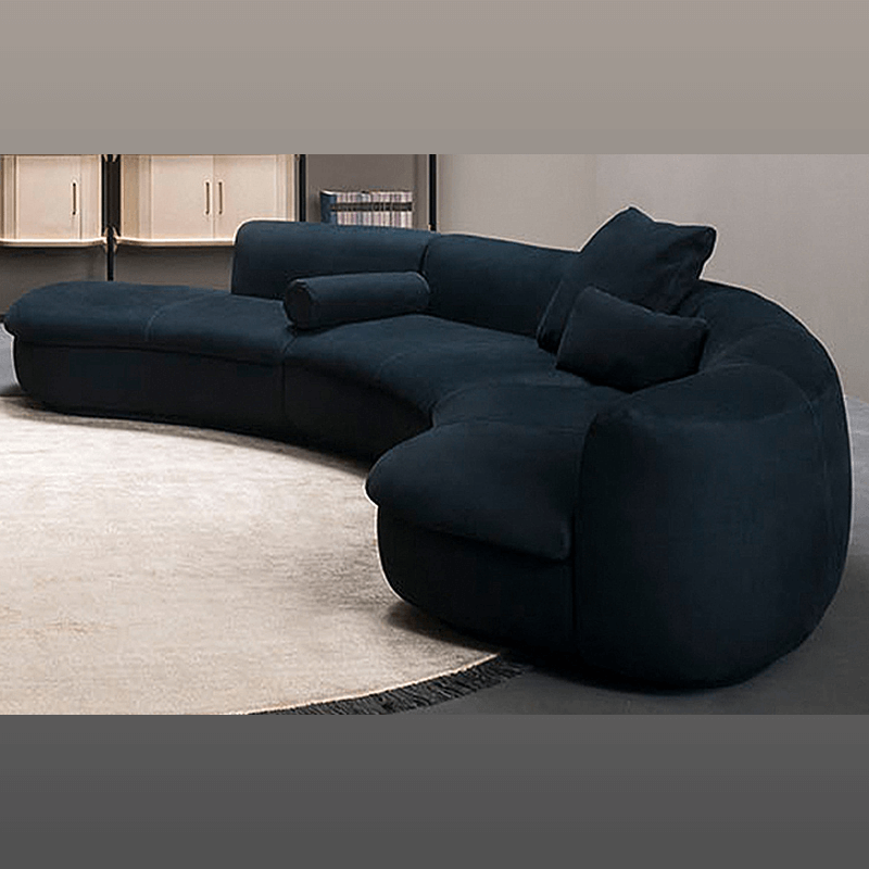 Baxter Sofa: Modern Curved Modular Design – CharmyDecor
