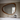 Cobblestone Shaped Wooden Asymmetrical Wall Mirror