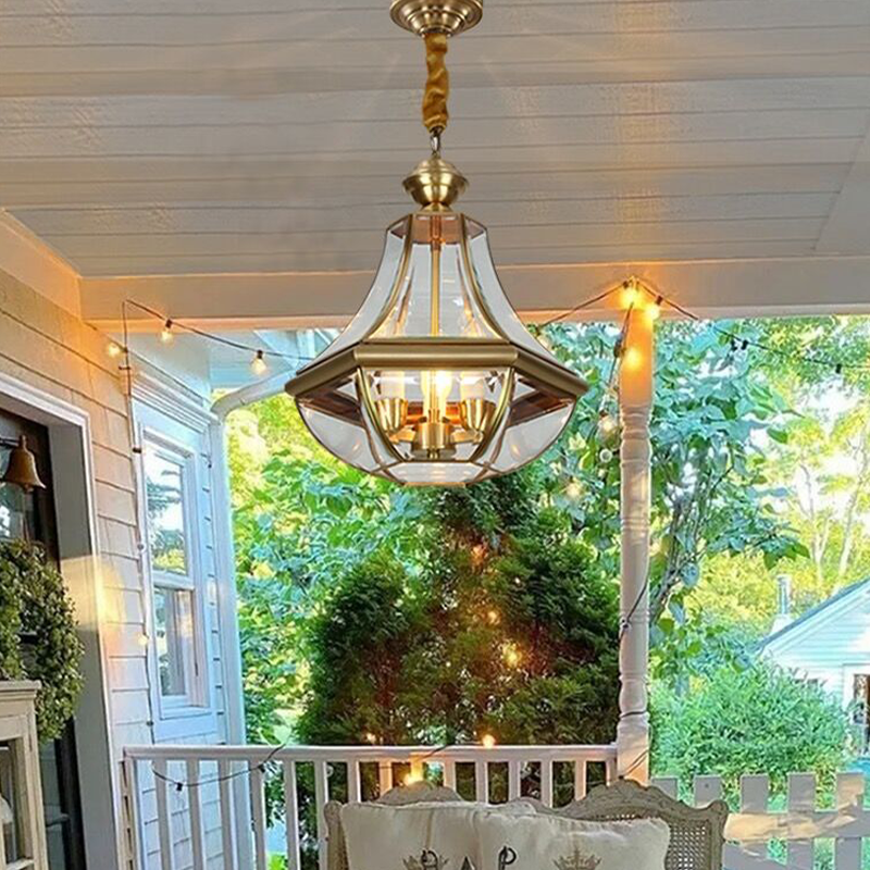 Vintage Style Copper Outdoor Hanging Light CharmyDecor CharmyDecor