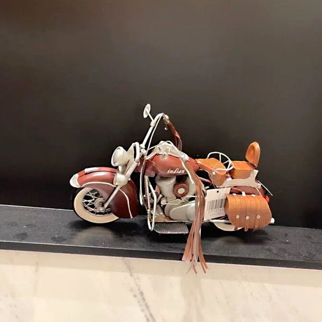Industrial Harley Motorcycle Model: Stylish Decor Piece – CharmyDecor