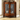 Antique Style Natural Wood Side Cabinet