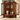 Antique Style Natural Wood Side Cabinet