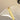 Gold Wavy Glass LED Wall Sconce