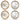 American Style Minimalist Geometric Bathroom Mirror