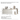 Modern White Wooden Makeup Vanity 