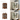 Antique Style Natural Wood Side Cabinet